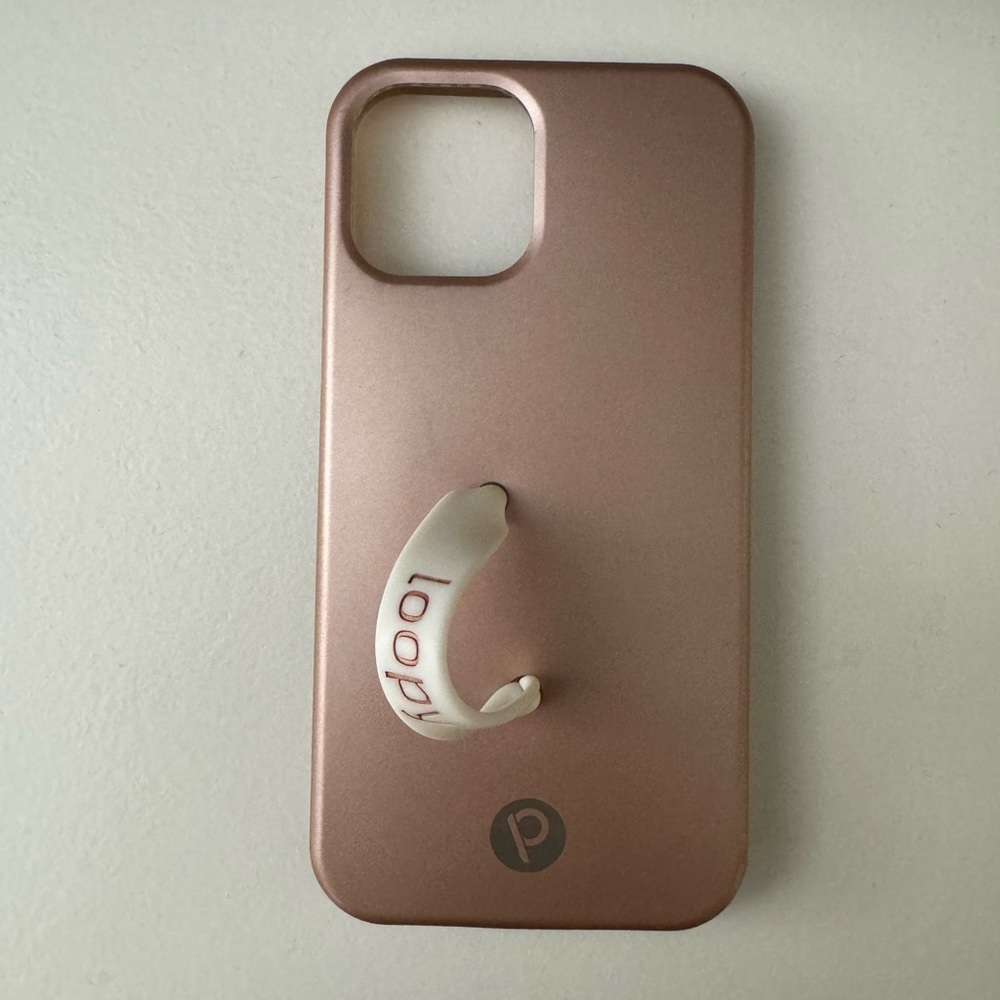 Loopy Case-iPhone 12- Rose Gold
